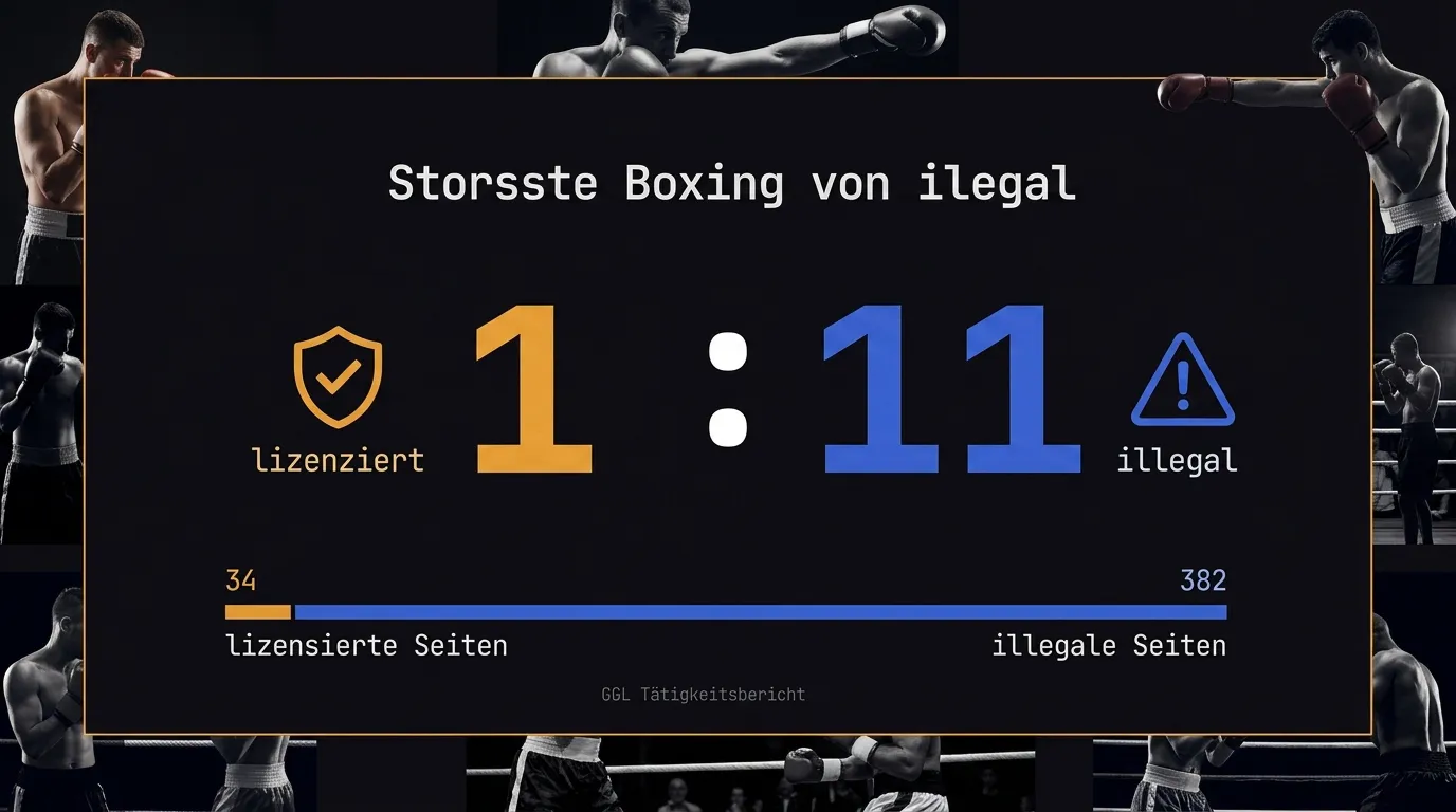 Statistik: Verhältnis lizenzierter zu nicht lizensierten Sportwetten-Anbietern in Deutschland 2024