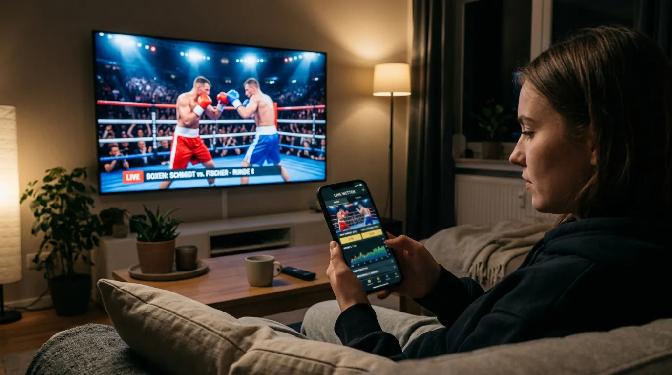 Live-Boxwetten per Smartphone-App in Deutschland