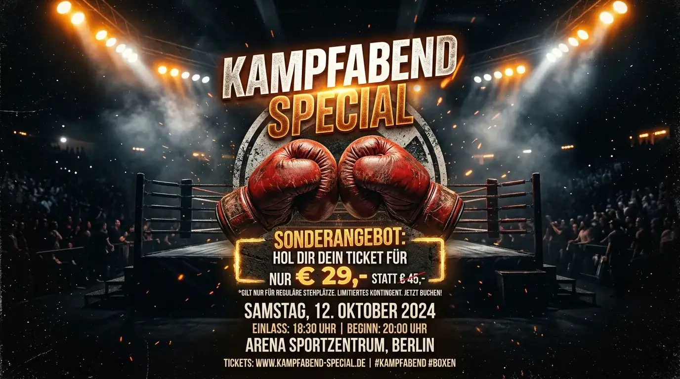 Kampfabend-Specials und Promo-Codes bei Sportwetten-Anbietern in Deutschland