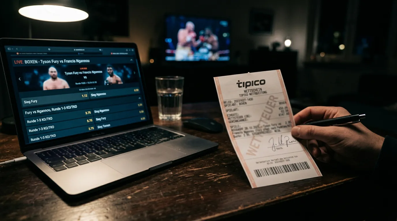 Sportwettensteuer beim Boxwetten in Deutschland erklärt