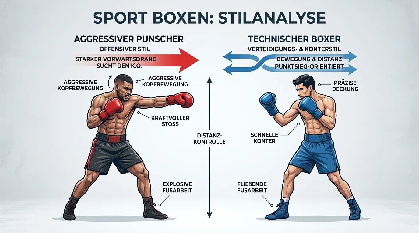 Stilvergleich als Wettgrundlage beim Boxen - Matchup-Analyse