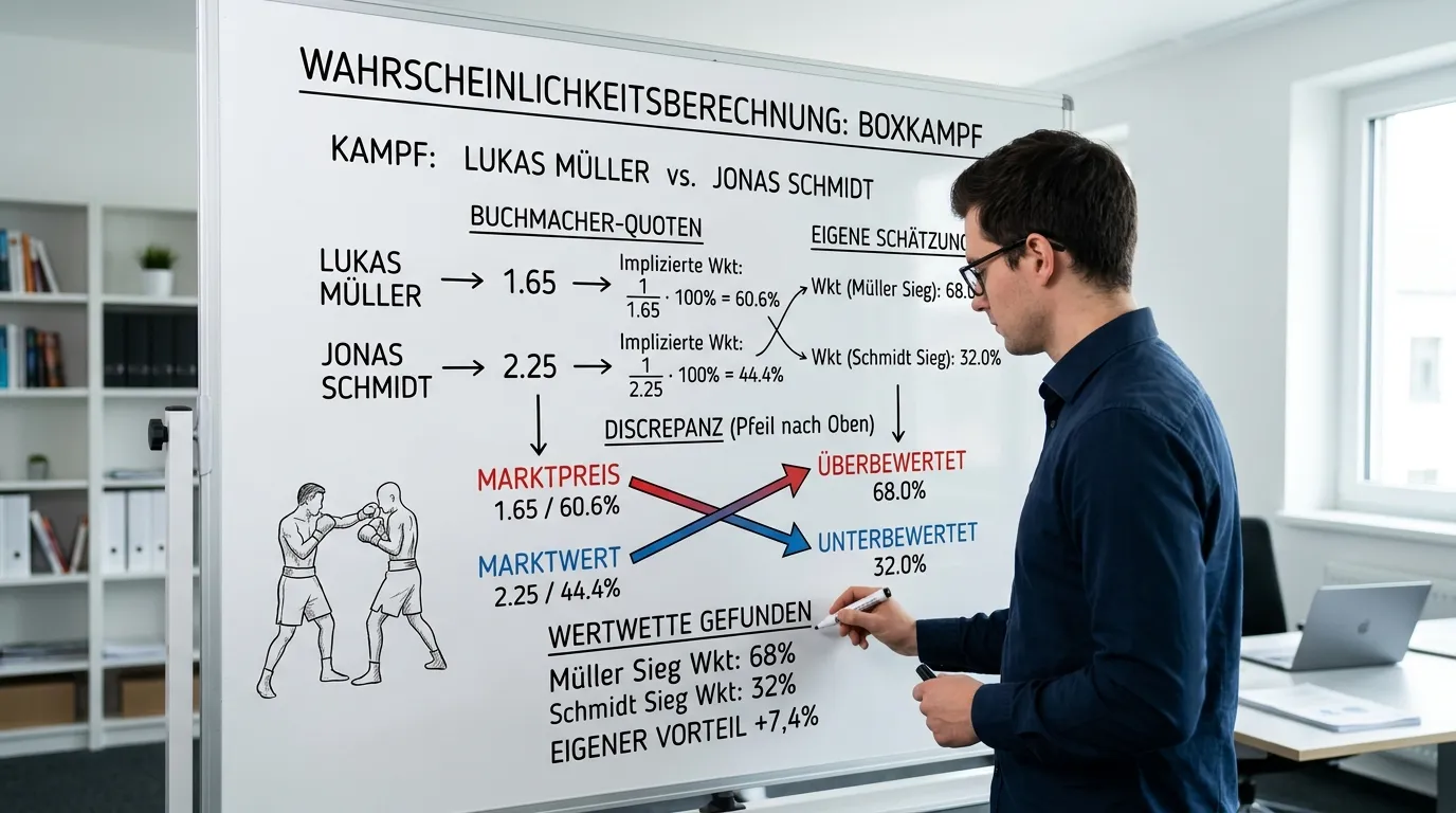 Von Boxstatistiken zur Value-Quotenschätzung - Berechnung erklärt