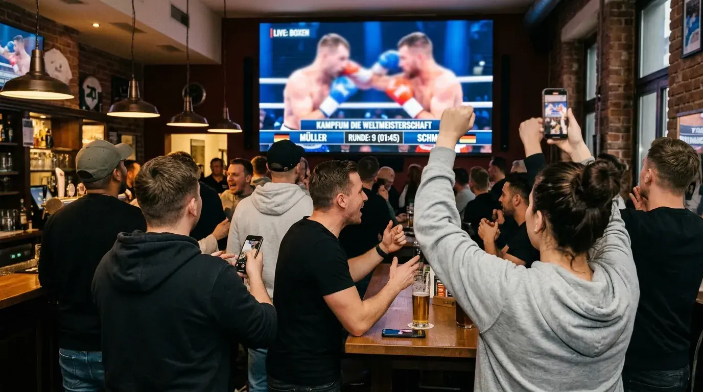 Betterdemografie Kampfsport in Deutschland - junge Männer und Live-Wetten