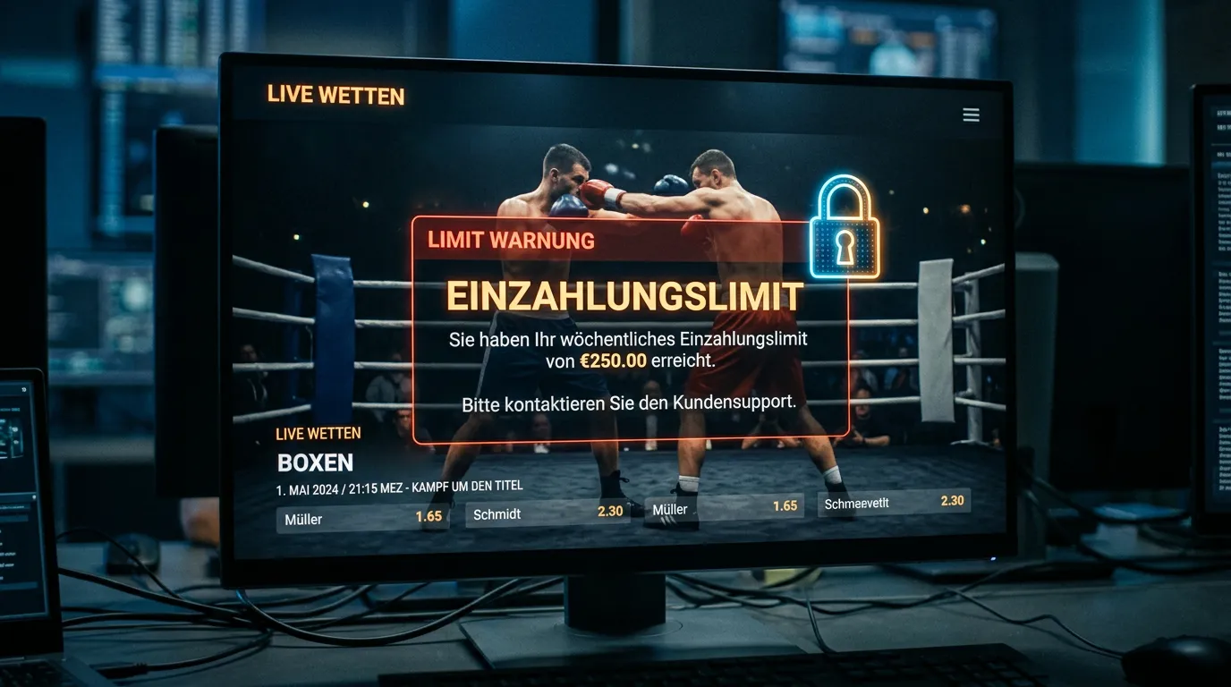LUGAS Einzahlungslimit und Wettgrenzen beim Boxwetten in Deutschland