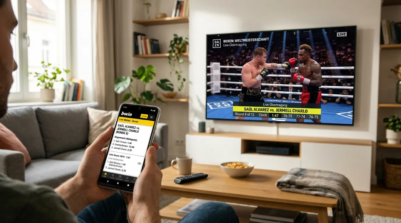 DAZN Riyadh Season Boxkämpfe in Deutschland - Integration mit Live-Wetten
