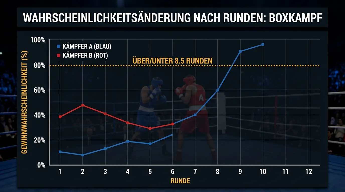 Über/Unter-Runden Modell beim WM-Boxkampf - Usyk Fury Fallbeispiel